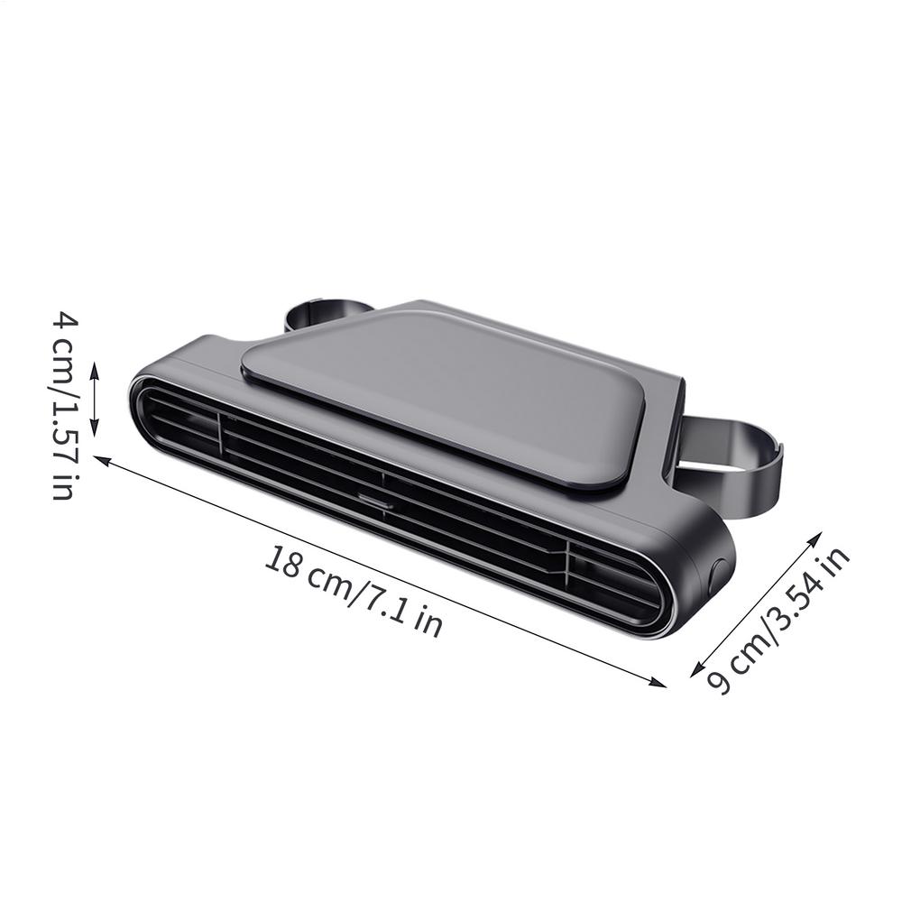 

Car Fan For Passenger USB Plug-in With Scent Diffuser Portable Backseat Fan For Commuting Travel Family Outings Summer Men Women
