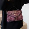 2025 Leopard Print Niche Handbag Summer New Versatile Fashion Trend Shoulder Messenger Bag Underarm Bag Women