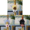 Plush Doll Keychain With Cute Cartoon Design For Backpack Decor And Accessories