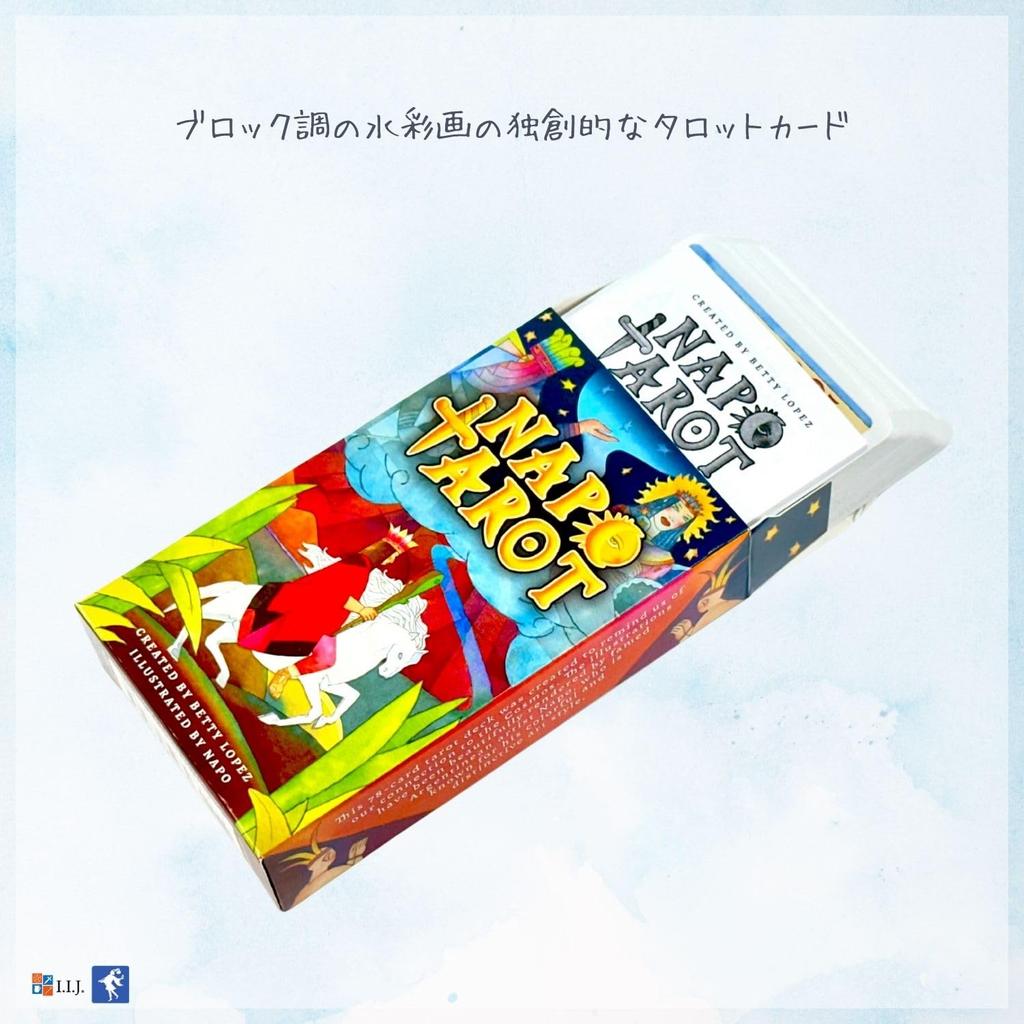 Napo Tarot Tarot Card Set with Japanese Authentic I.I.J 78-card Instructions,