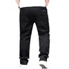 Stagione Primaverile e Autunnale Plus Grasso Plus Taglia Forte Jeans da Uomo Business Larghi Gamba Dritta Uomo Grasso Pantaloni da Uomo