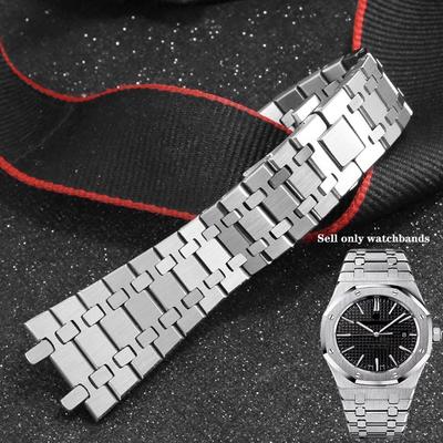 Massives Edelstahl-Uhrenarmband für AP 15400 15703 AP ROYAL OAK Audemars Piguet Royal Oak Uhrenarmband 28mm 26mm Herrenarmband