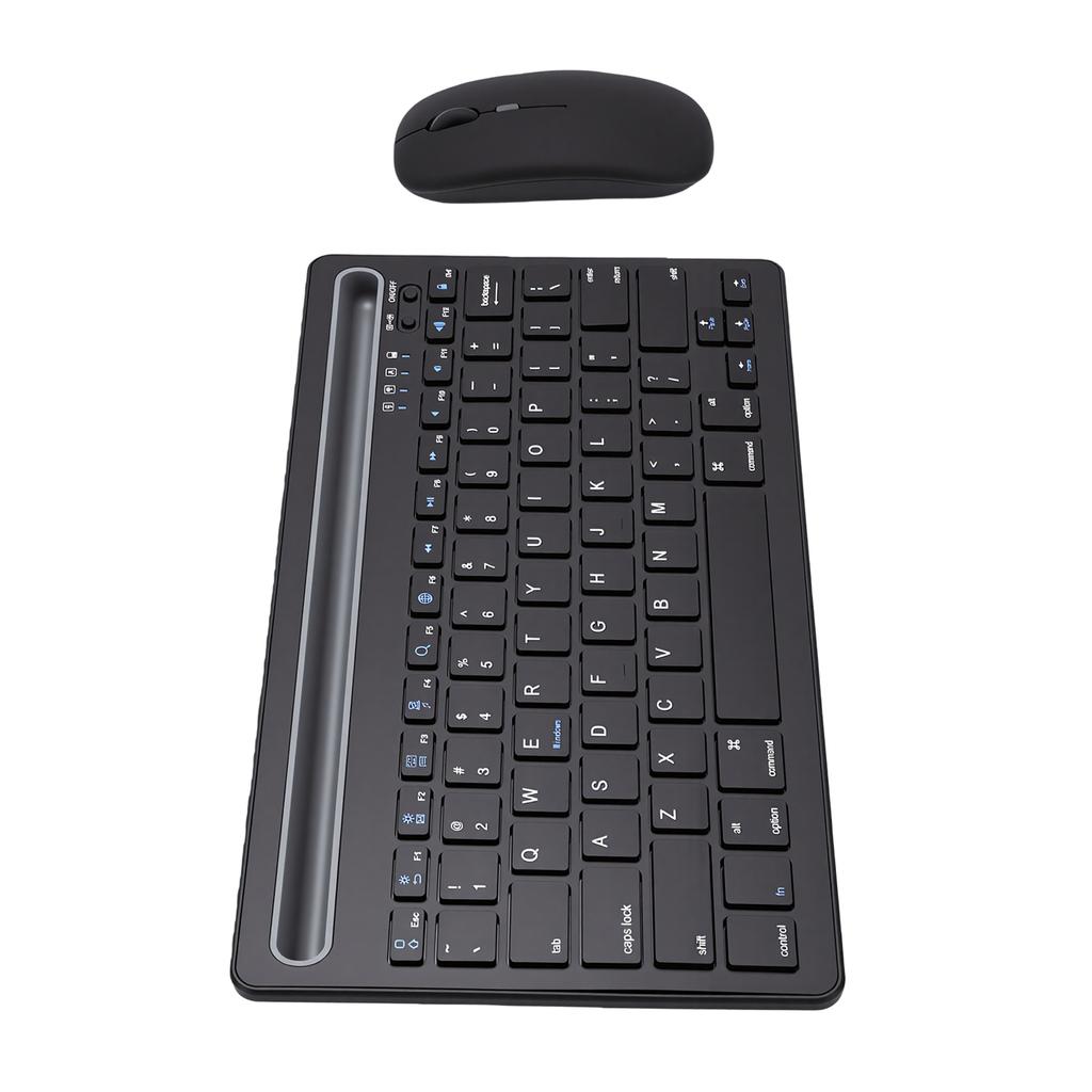 Dual Mode Wireless Keyboard Bluetooth 2.4G 78 Keys Keyboard Mouse Combo Rechargeable for PC Computer Laptop Phone