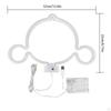 Neon Sign USB Operated Wall Hanging Present Atmosphere Lights Elf Glowing Decorative for Room