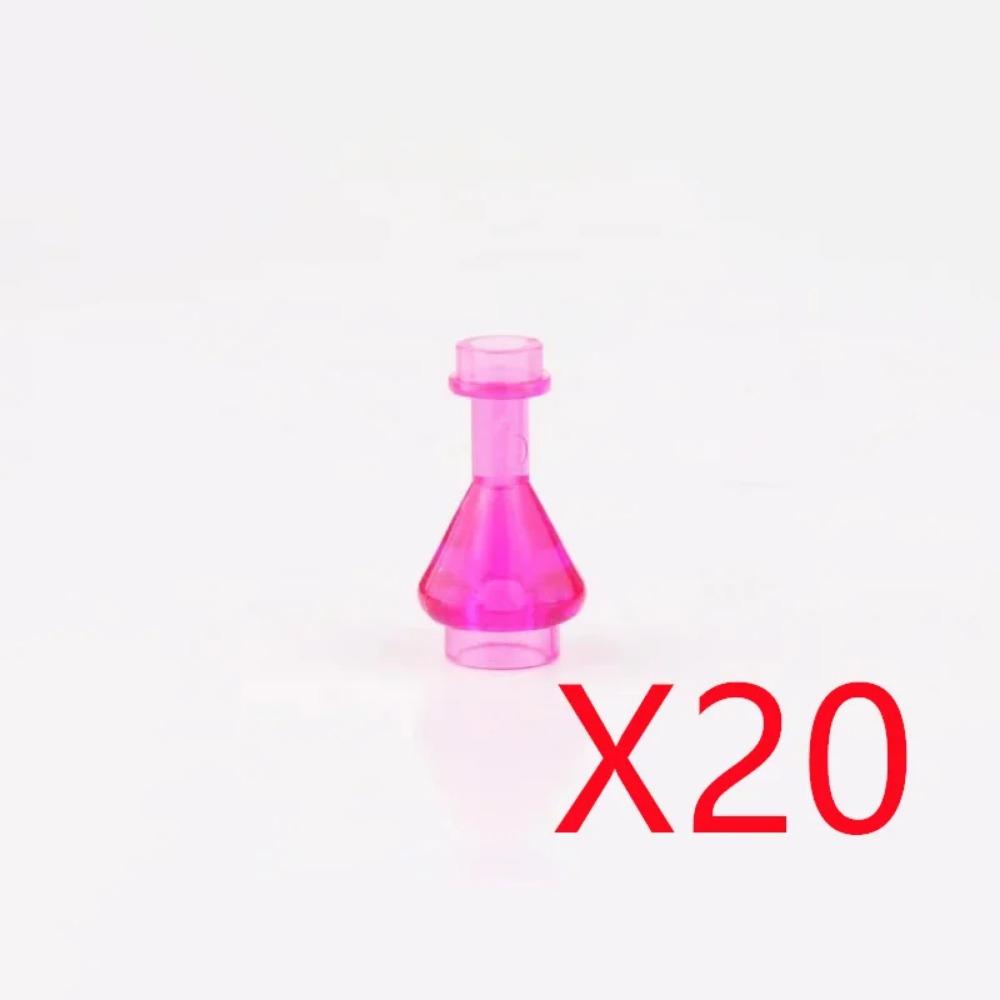 MOC City Building Blocks Character Scene Creative Accessories Mini Brick Color Wine Bottle Reagent Bottle Set Box Toy Gift X007