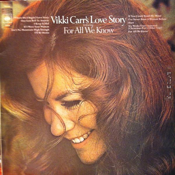 

LP Record VIKKI CARR Vikki Carrs Love Story 64425 CBS 1971 UK Jazz Used