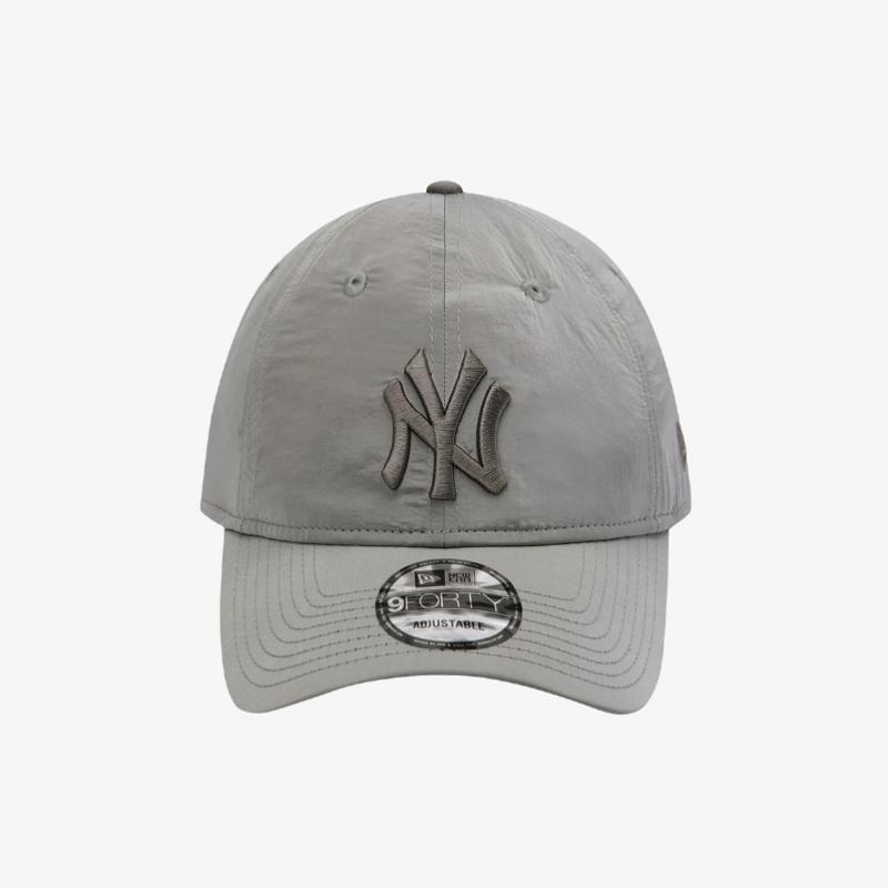 New Era Mlb New York Yankees Nylon Metal Unstructured Ballcap Charcoal 15131657
