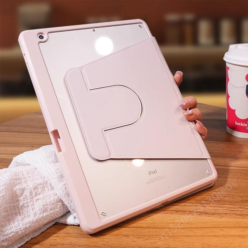 For IPad 10.2 7th 8th 9th Case IPad A16 11th10th Generation Rotation Cover for IPad Pro 12.9" 13" Air 11" 2025 2 3 4 5 9.7 Funda