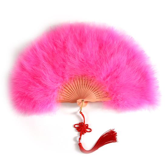 

Складной веер, пушистое, легкое украшение для выступления на сцене