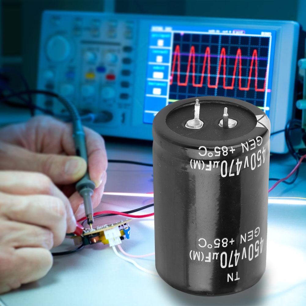 4 Pcs 450V 470microfarad Aluminium Electrolytic Capacitor for Inverter Welding Machine 35x50mm