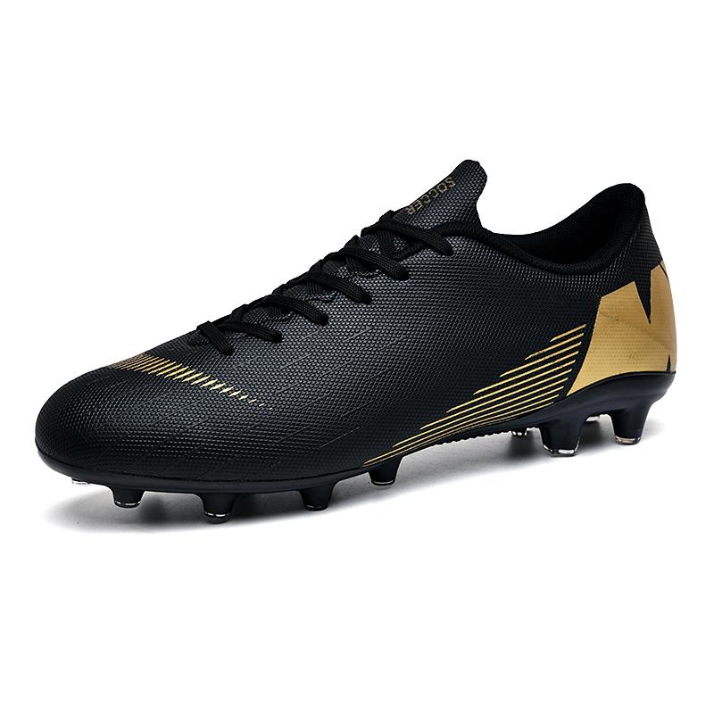 Fashion Men's Soccer Shoes FG/TF Non-Slip Turf Soccer Cleats Training Shoes Comfortable Simple Design Sneaker Casual Football Boot 35-45