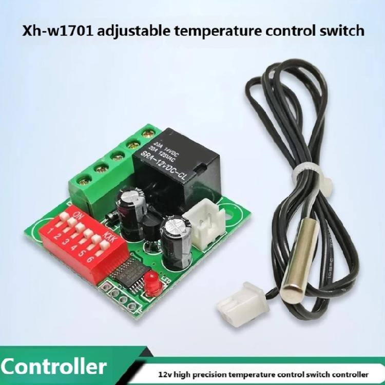 W1701 Einstellbarer Temperaturregelschalter Temperaturregler Thermostat Temperaturregelmodulplatine