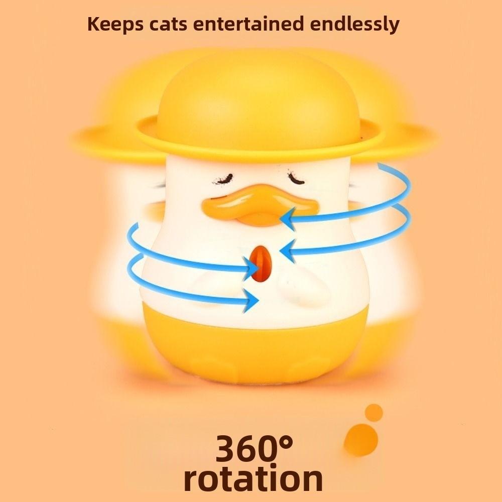 360° Rotatable Automatic Cat Teasing Stick Cat Fishing Cat Teaser  Interactive Cat Toy