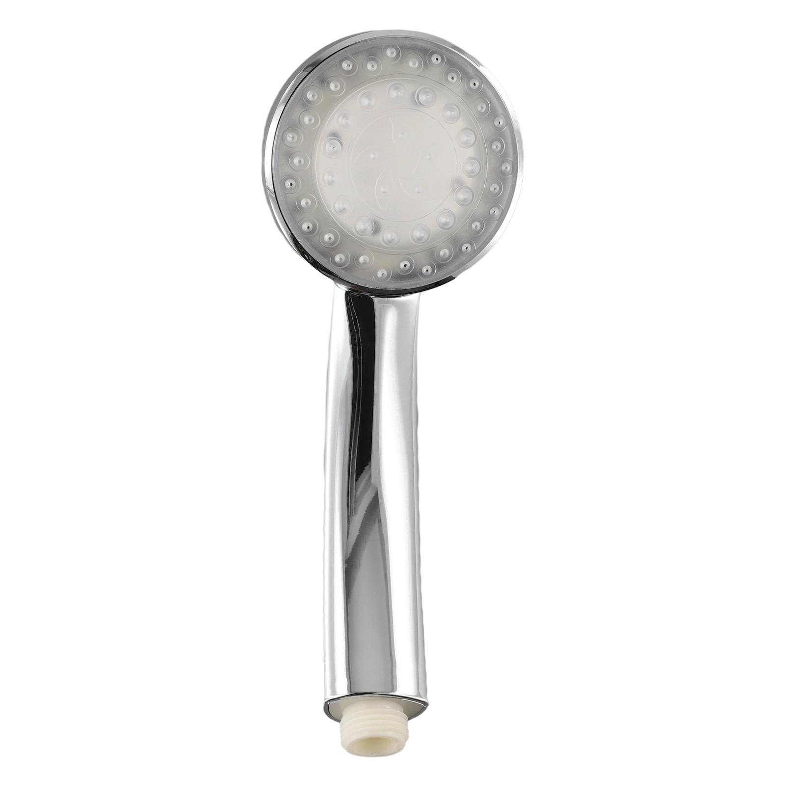 7 Colors Light Up Shower Head Bathroom Sprinkler Rainfall Shower Sprayer Water Saving Shower Head Colors Changing Bathroom