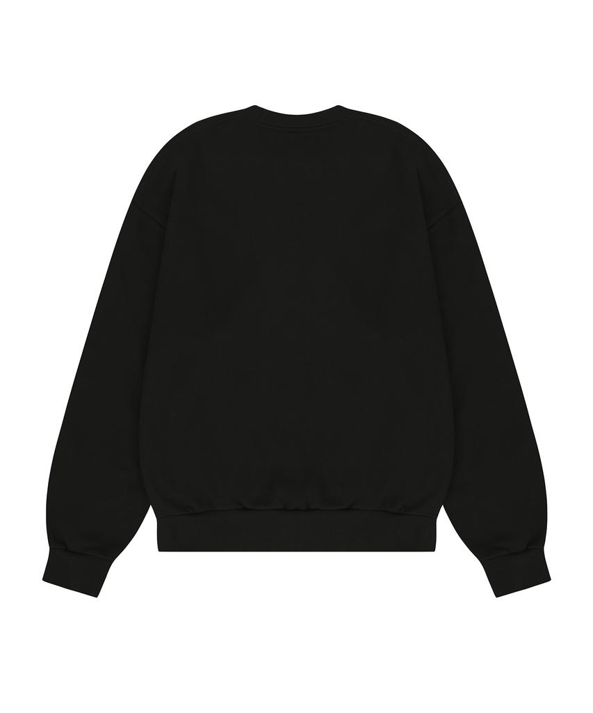 Ateudempeu Fleece-Lined Sweatshirt Orthodox Sweatshirts (Black)