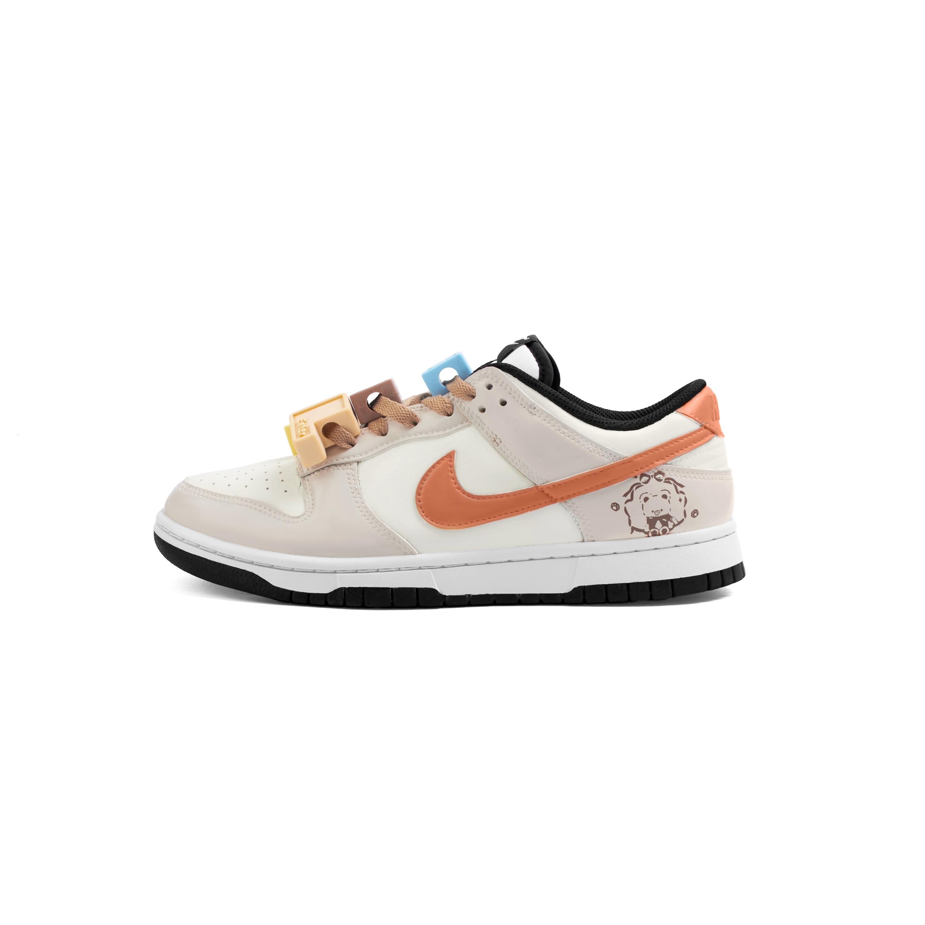 

Nike Dunk Abrasion Resistant Low top Skateboard Shoes Unisex Custard HF5441-100(Team825-) 39