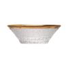 Aoyama Glass, Chiyoguchi (small sake cup/dish), approx. 7cm, Kiku (chrysanthemum) design, gold-plated, made in Japan, AMG-KM-K5G