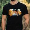 T-Shirt Herren Hamster als Polizist Motiv Baumwolle Größe XS bis 5XL