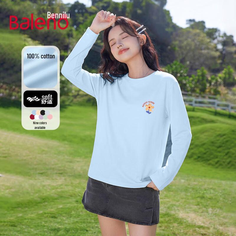 Baleno Women s Pure Cotton Floral Long Sleeve T-Shirt XL