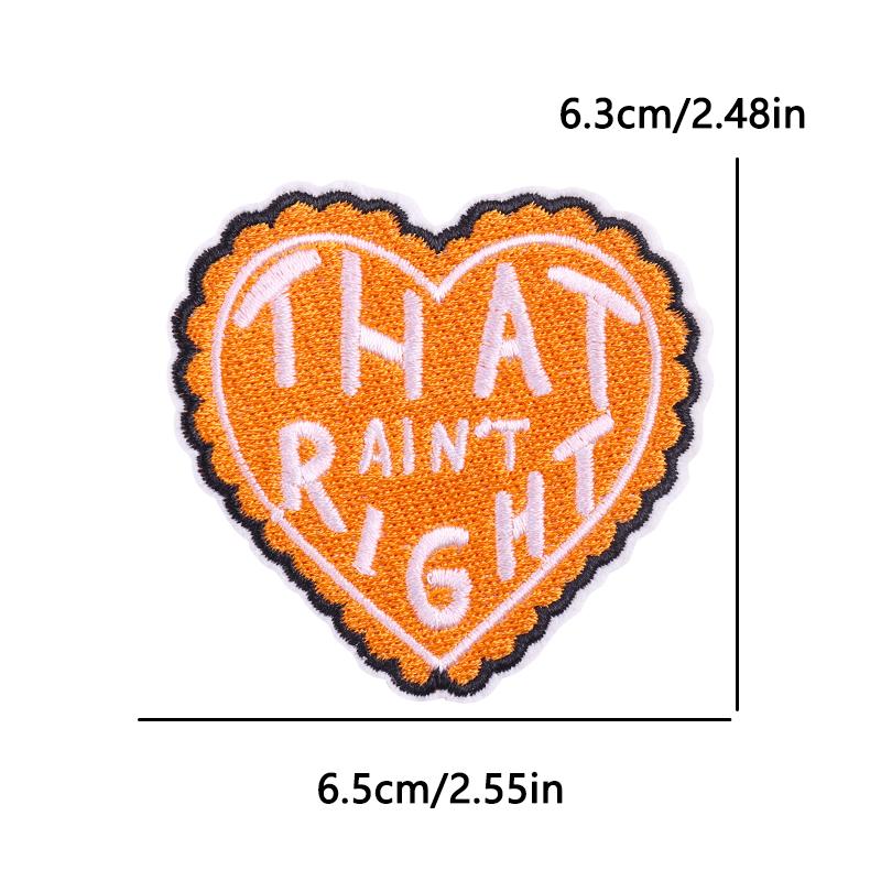 Lips Love Heart Patch Cartoon Embroidery Patch DIY Iron On Patches For Clothing Thermoadhesive Patches On Clothes Sewing Sticker