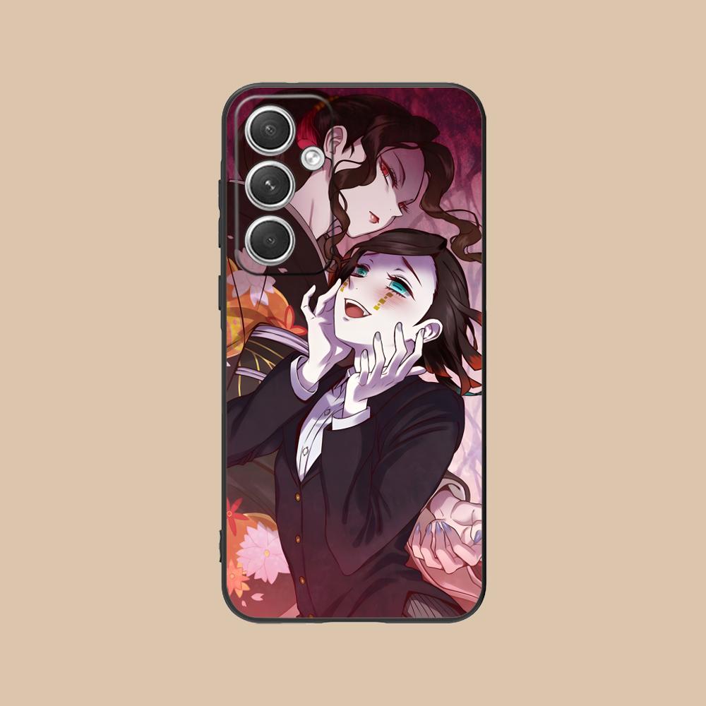 Demon Slayer Enmu Tamio Phone Case for Samsung Galaxy S25 S24 S23 S22 S21 S20 Note20 Plus FE Ultra Colour Printing Cover Pretty