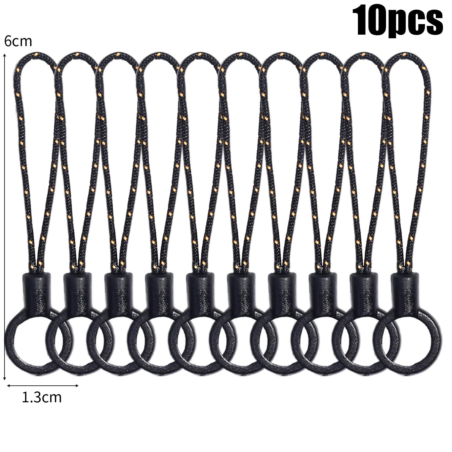 10-40PCS Anti-lost Wrist Strap Universal Short Lanyard for Phone Lanyard USB Mp3 Mp4 DIY Keychains Anti-fall Rope Accessories