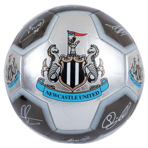 Newcastle United FC Signature Metallic Football