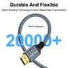 Twozoh HDMI zu VGA Kabel 5M Aluminiumlegierung Gehäuse Nylon Geflochten Vergoldet Unterstützung & 1080P/60HZ