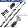 Lift Supports Rear Window Glass Shocks for 2007 2008 2009 2010 Jeep Wrangler Jk
