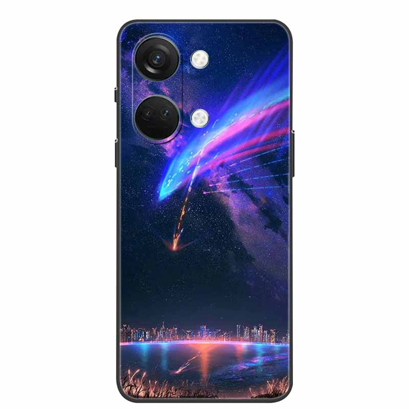 For One Plus Nord3 5G Case Silicone Painted Soft Protective Covers for OnePlus Nord 3 5G Phone Cases 1+ Nord3 TPU Coques Marble