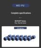 Weipu SP17 4-Pin Aviation Plug Mating Nut Socket Set, IP67 Waterproof Connector