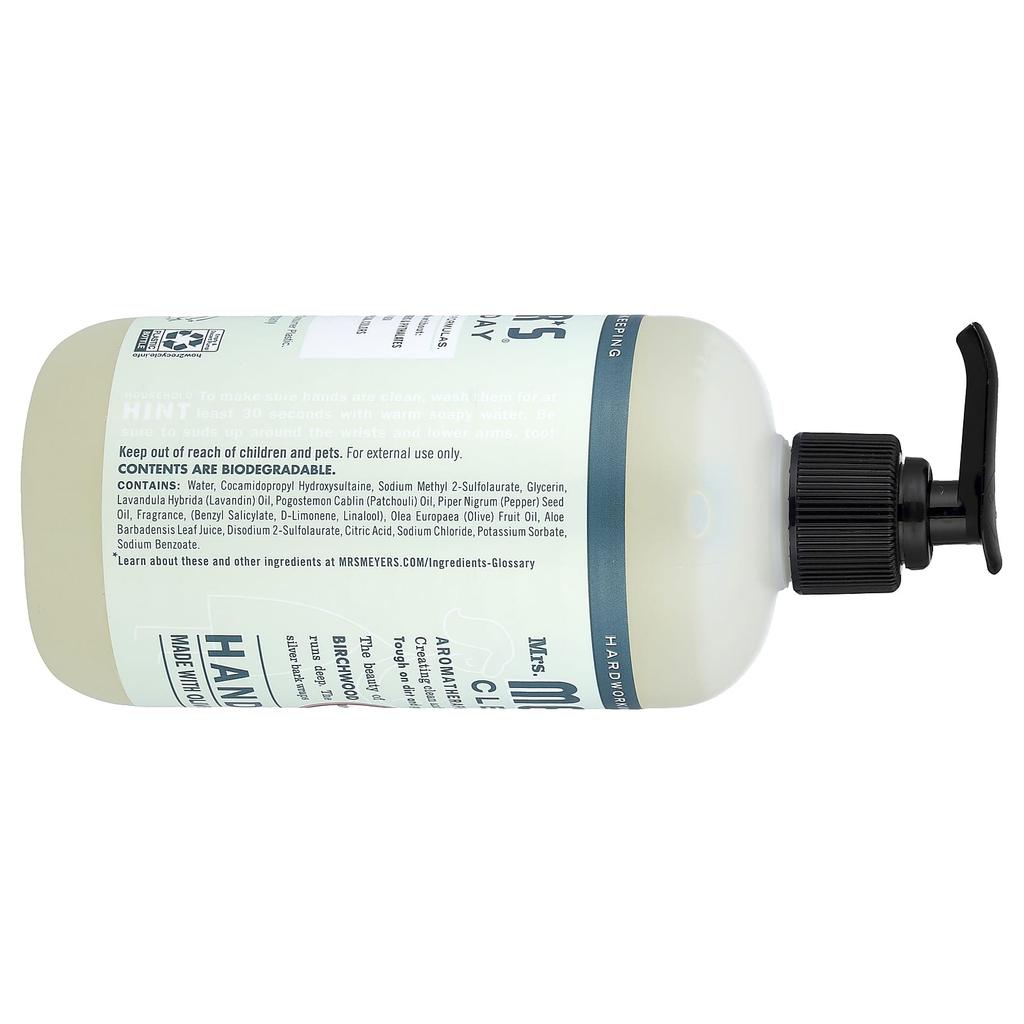 Mrs. Meyers Clean Day Hand Soap, Birch, 370Ml(12.5Fl Oz)