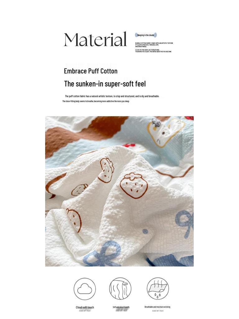 Maternity & Baby Summer Cool Quilt - Machine Washable, Breathable Cooling Blanket for Dorms & Kids