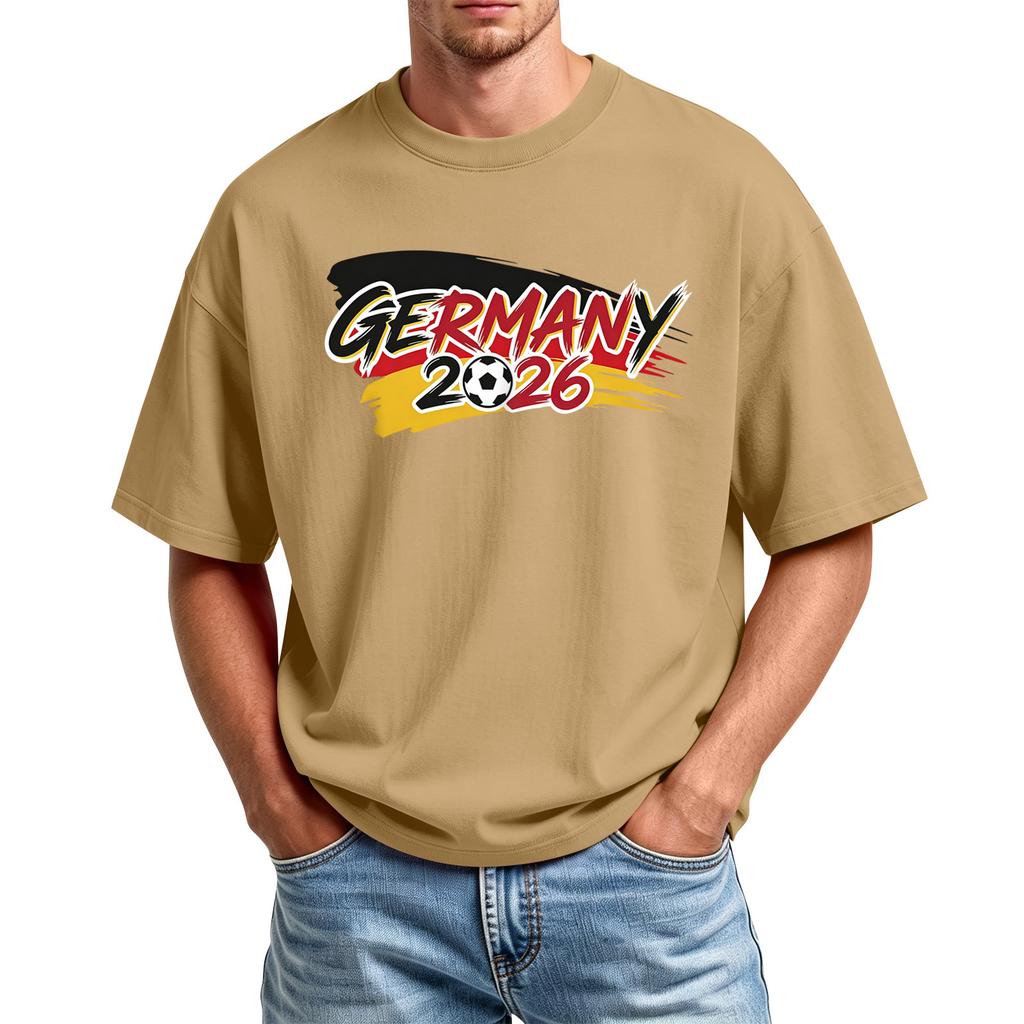Men's Casual Short Sleeve Crew Neck T-Shirt with Printed Graphic Design for Sports and Leisure Wear Suitable for Everyday Use
