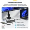Stație de andocare StarTech cu porturi USB și LAN Dual 4K 60Hz 100W pentru Windows USB-C HDMI, Hub, LAN, (196N-USBC-DOCK)