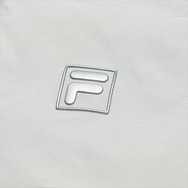 Fila WHITE Down Jacket Men's Carbon Silver Gray F11M543909FGY