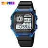 Creative Transparent Case Electronic Watch, Jelly Dial Multi-function Digital Sports Watch