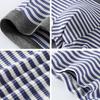 Men Boxer Underwear with U-Convex Design 3D Fit Comfortable Elastic Waistband Horizontal Stripes Shorts