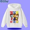 PAW Patrol 2026 Kids Hooded Sweatshirt for Autumn/Winter Long Sleeve 2026 New Style Boys' and Girls' Cartoon Print Sweater