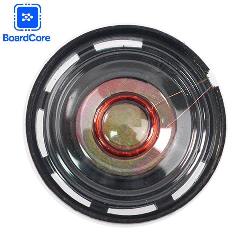 5Pcs 21MM Audio Portable Speakers Plastic Shell 0.25W 8 Ohm Speaker Horn External Magnetic Speaker DIY for Toys/Tape Recorder