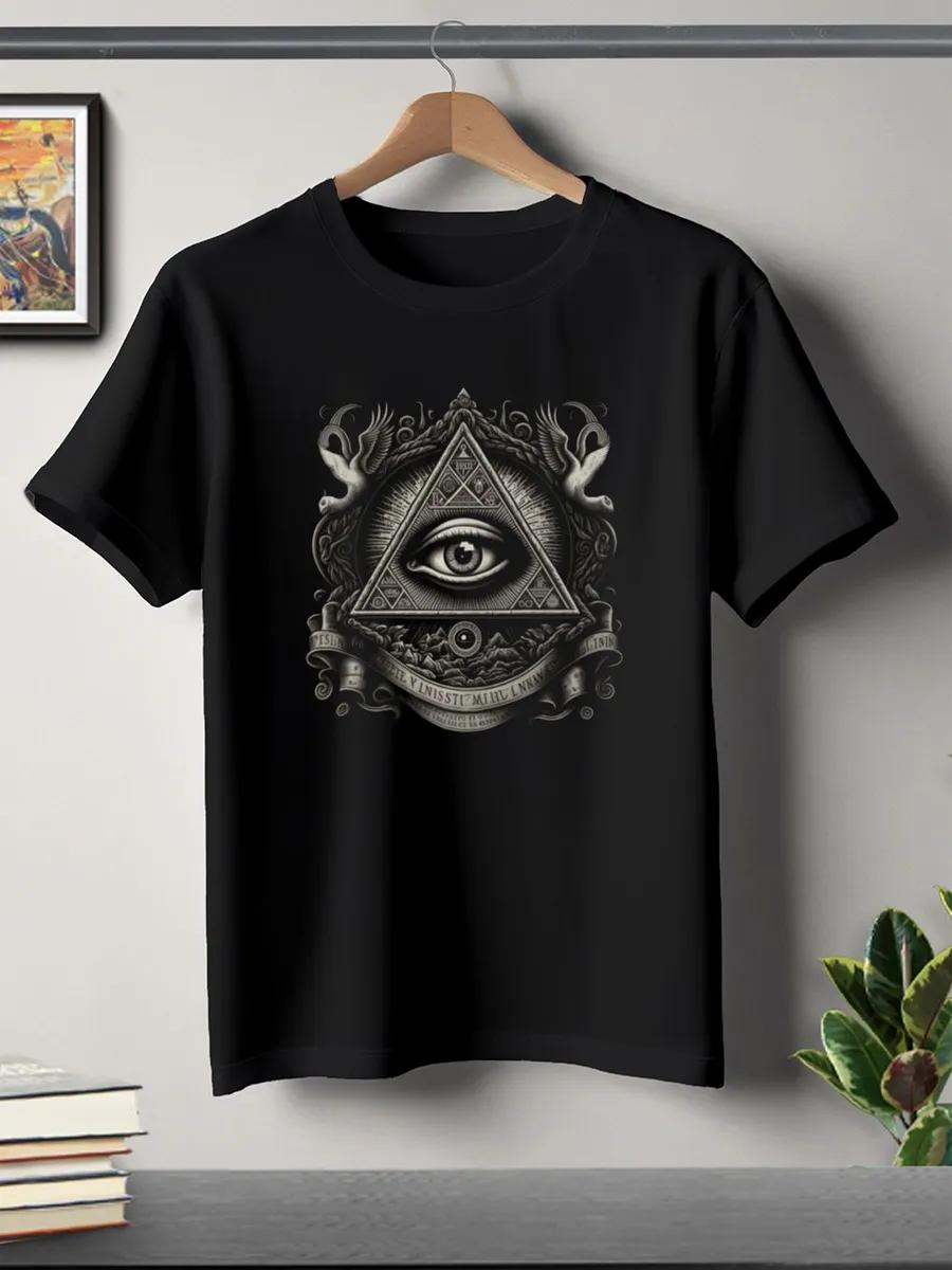 Футболка с принтом Memento mori в стиле Y2K XL