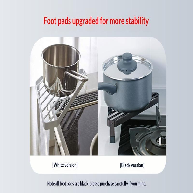 Pot Rack, Desktop Insulation, Anti Scald Storage, Pot Corner Shelf, Household Iron Triangle Bracket
