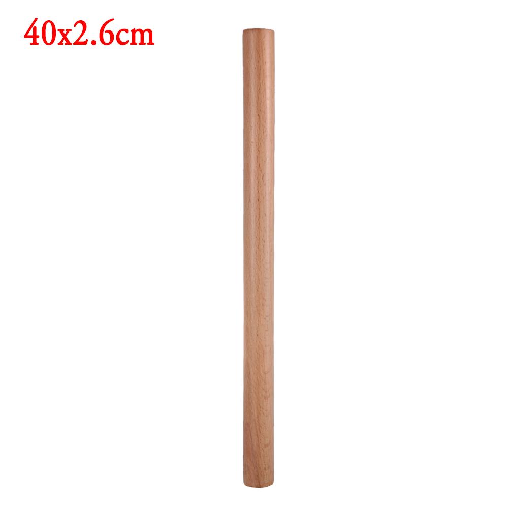 Durable Wooden Rolling Pin Fondant Cake Decoration Household Dough Roller Cooking Pastry Baking Tool Kitchen Accessories