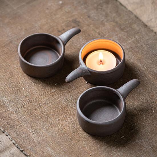 Ceramic Aromatherapy Candle Warmer Incense & Tea Pot Heater Diffuser Zen Atmosphere Decor for Home Meditation