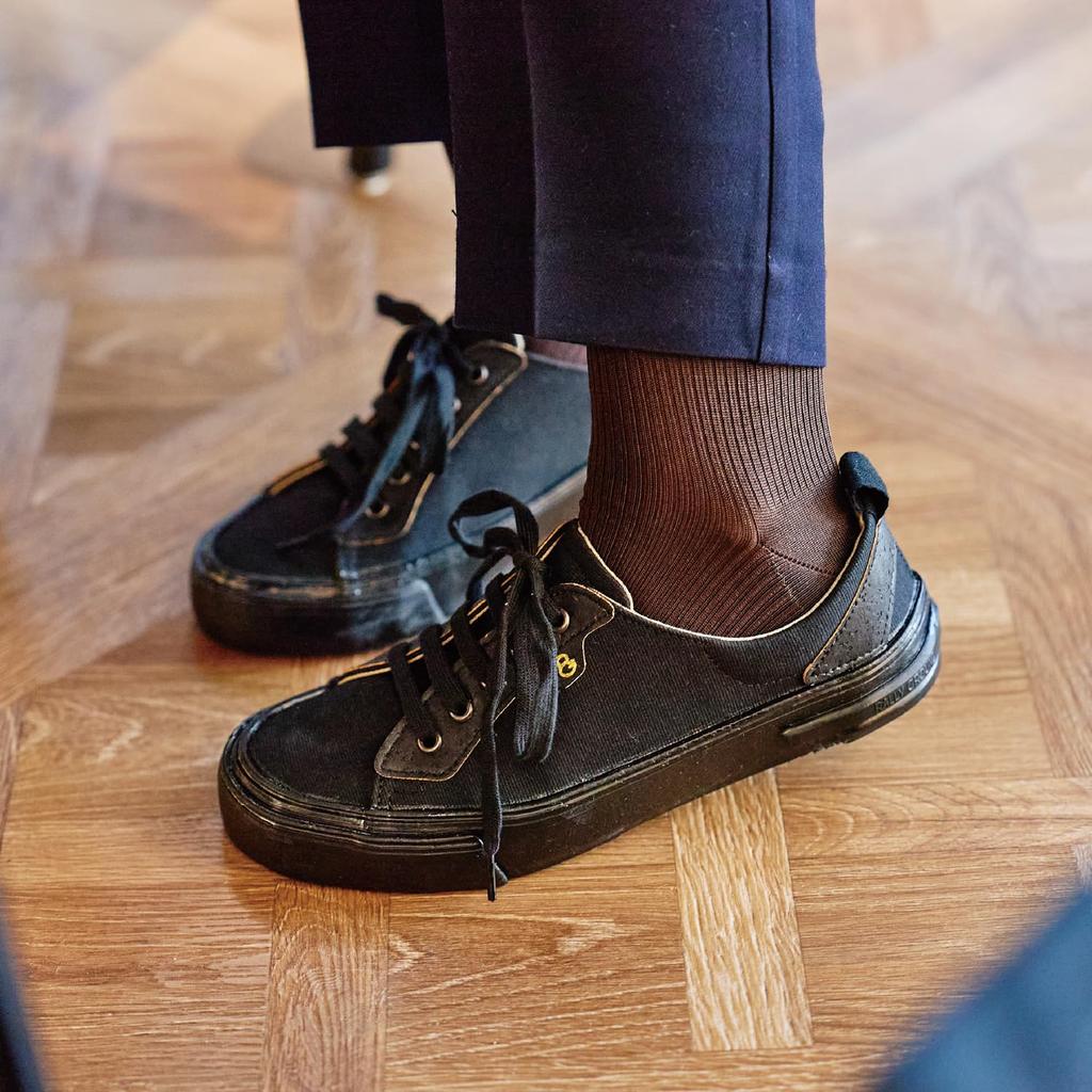 Nissin Gummi Naturlig Storlek 3E PO-JA Sneakers, 23,0 cm,