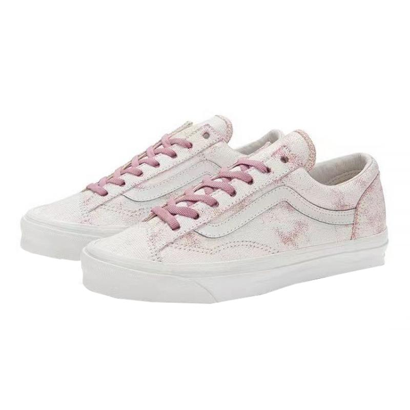 Vans Og Style 36 Lx 'Distress White Pink' Sneakers VN0A4BVEWTM