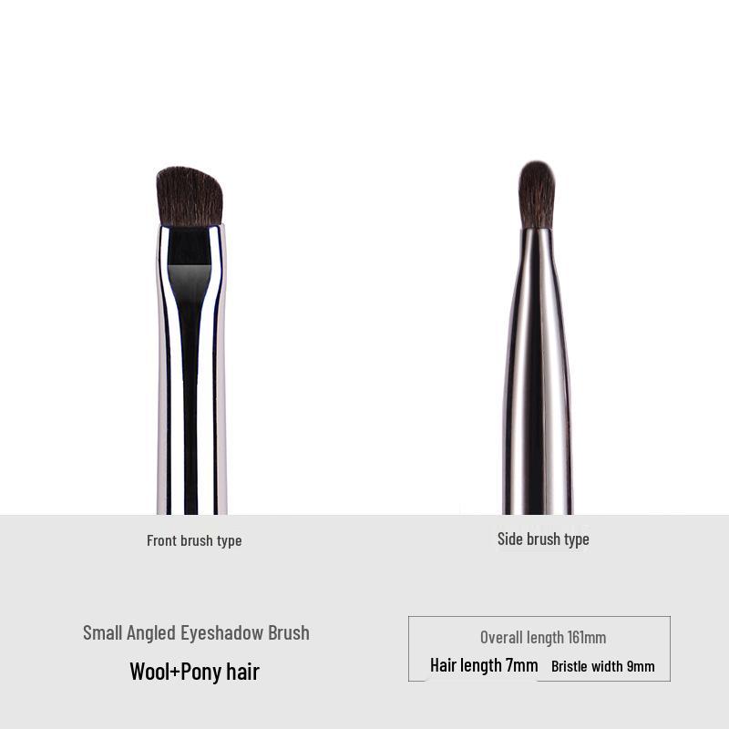 Ebony Wood Animal Hair 40-Piece Makeup Brush Set for Eyeshadow and Blush