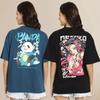 Pure Cotton Summer Wear Oversized Round Neck Half Sleeves T-shirt Pack Of 2