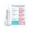 Water Flosser Cordless 300ml Rechargeable 4 Modes 5 Jet Tips Oral Irrigator Black