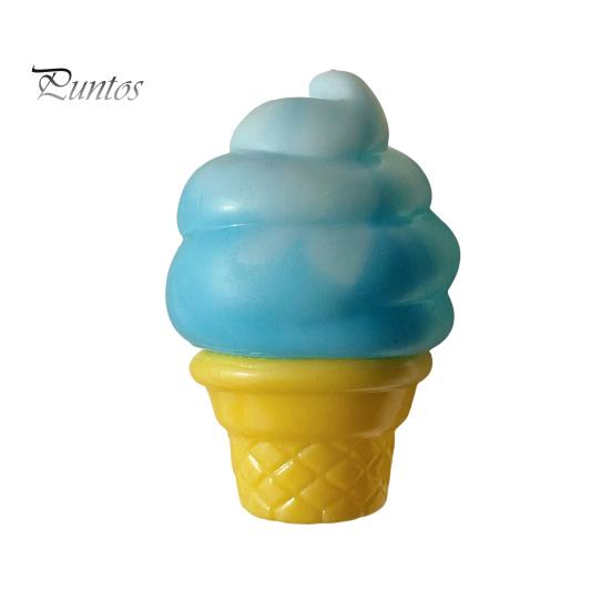 Transparent Lemon Toy Squeeze Toy, Stress Relief Jellyfish Ice Cream Reduction Soft Clear Cube Sensory for Kids Adults Reliever